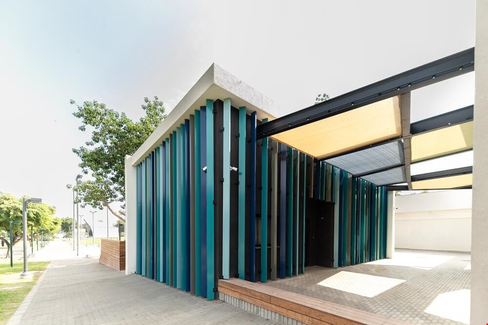 פרויקט הצללת ספורטק צפון תל אביב 9 | קבוצת אלוקל