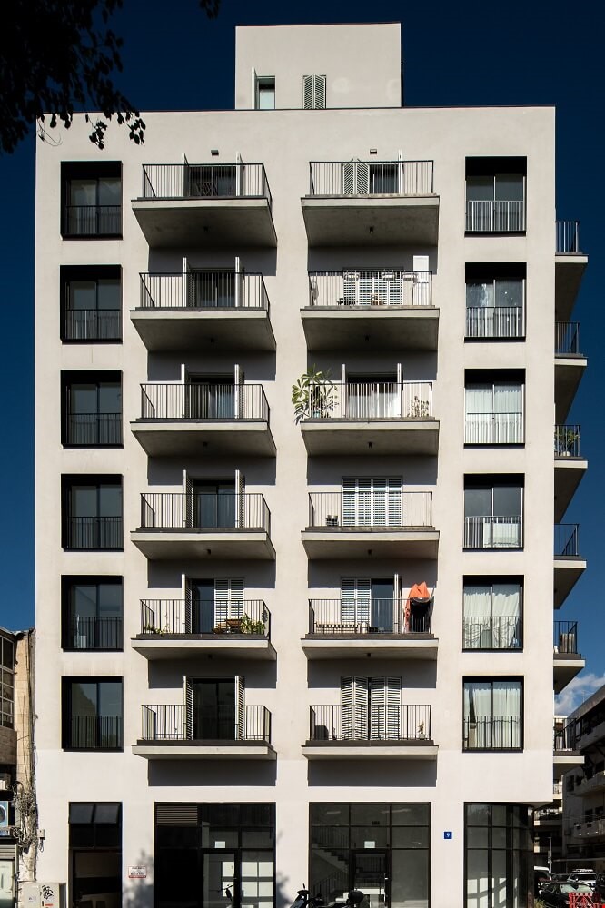 תריסי הזזה אלומיניום - פרויקט סלמה תל אביב 2