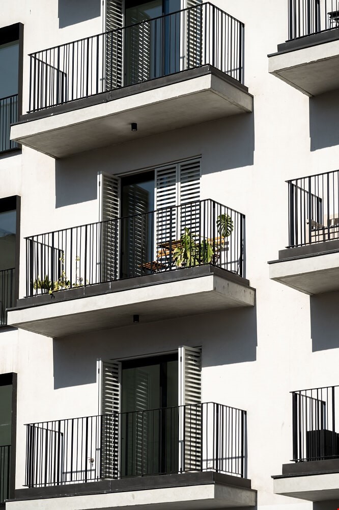 תריסי הזזה אלומיניום - פרויקט סלמה תל אביב 5