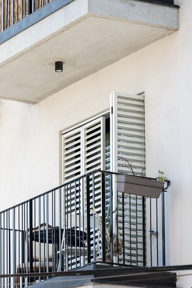 תריסי הזזה אלומיניום - פרויקט סלמה תל אביב 6