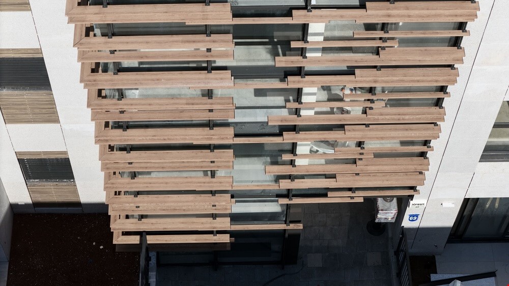 המסילה הרצליה פרויקט הצללה לוברים - קבוצת אלוקל 5