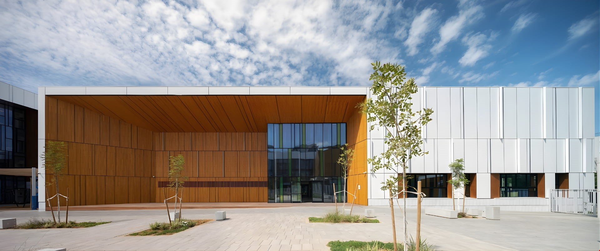 חטיבה לחיפוי קירות בנייני מגורים ומבני תעשייה מקבוצת אלוקל